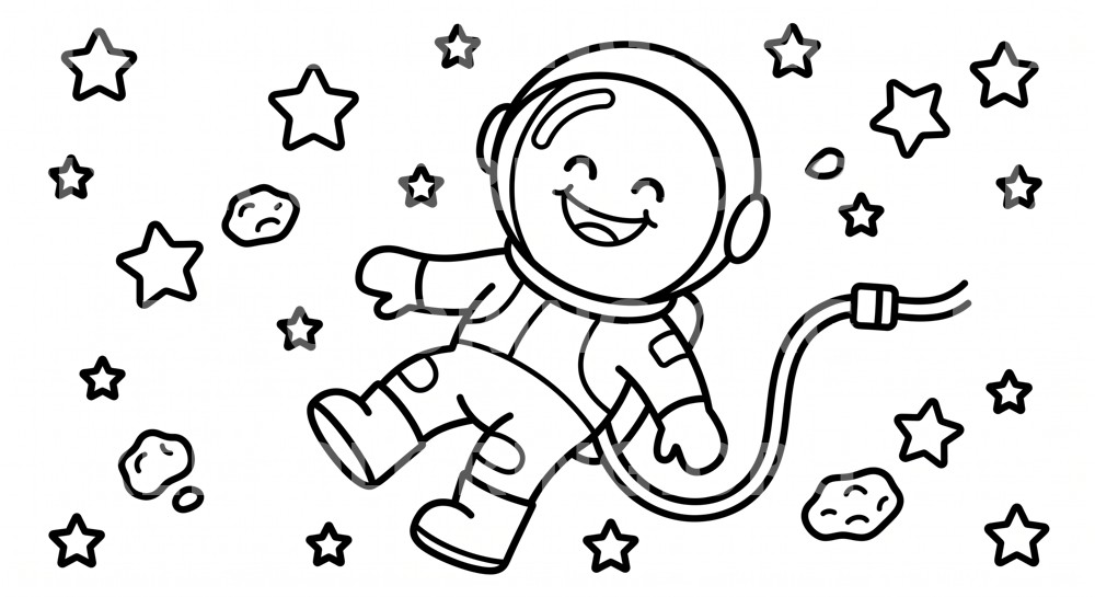 Astronaute enfant