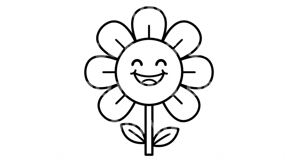 Fleur souriante