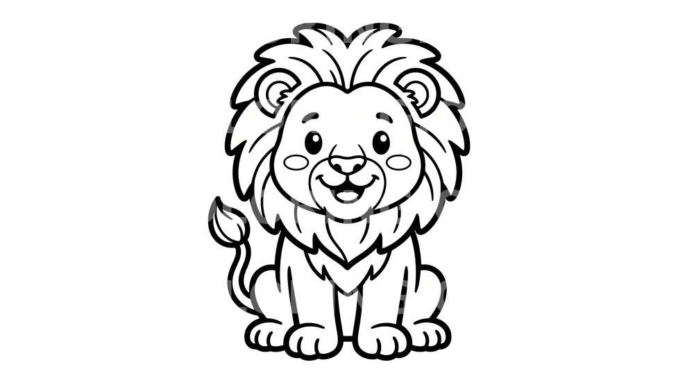 Lion enfant