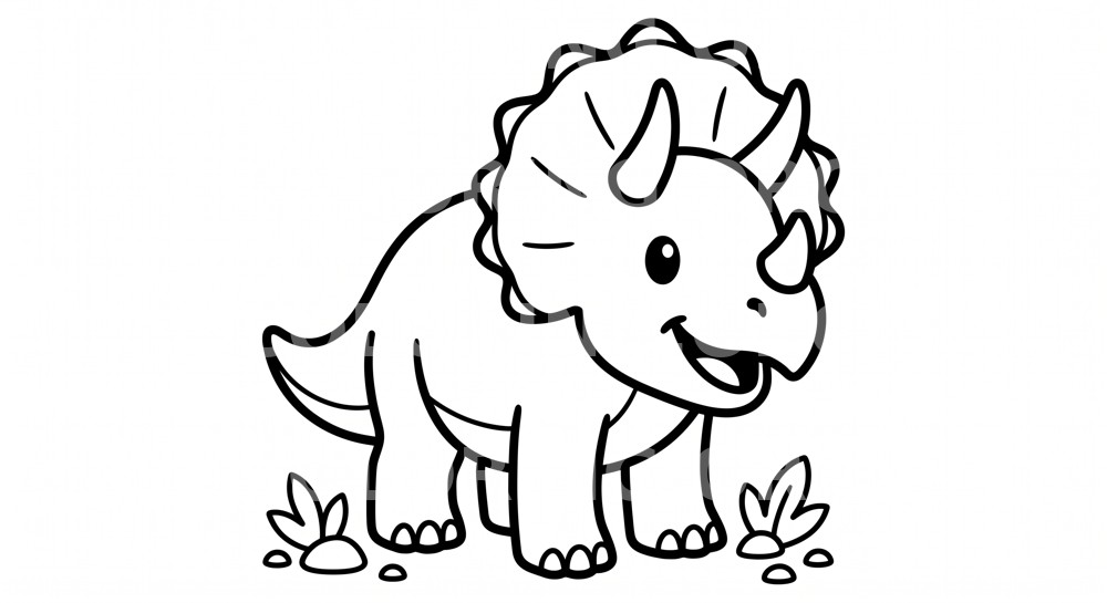 Triceratops enfant