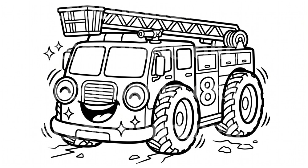 Voiture pompiers