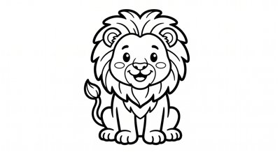 Lion enfant
